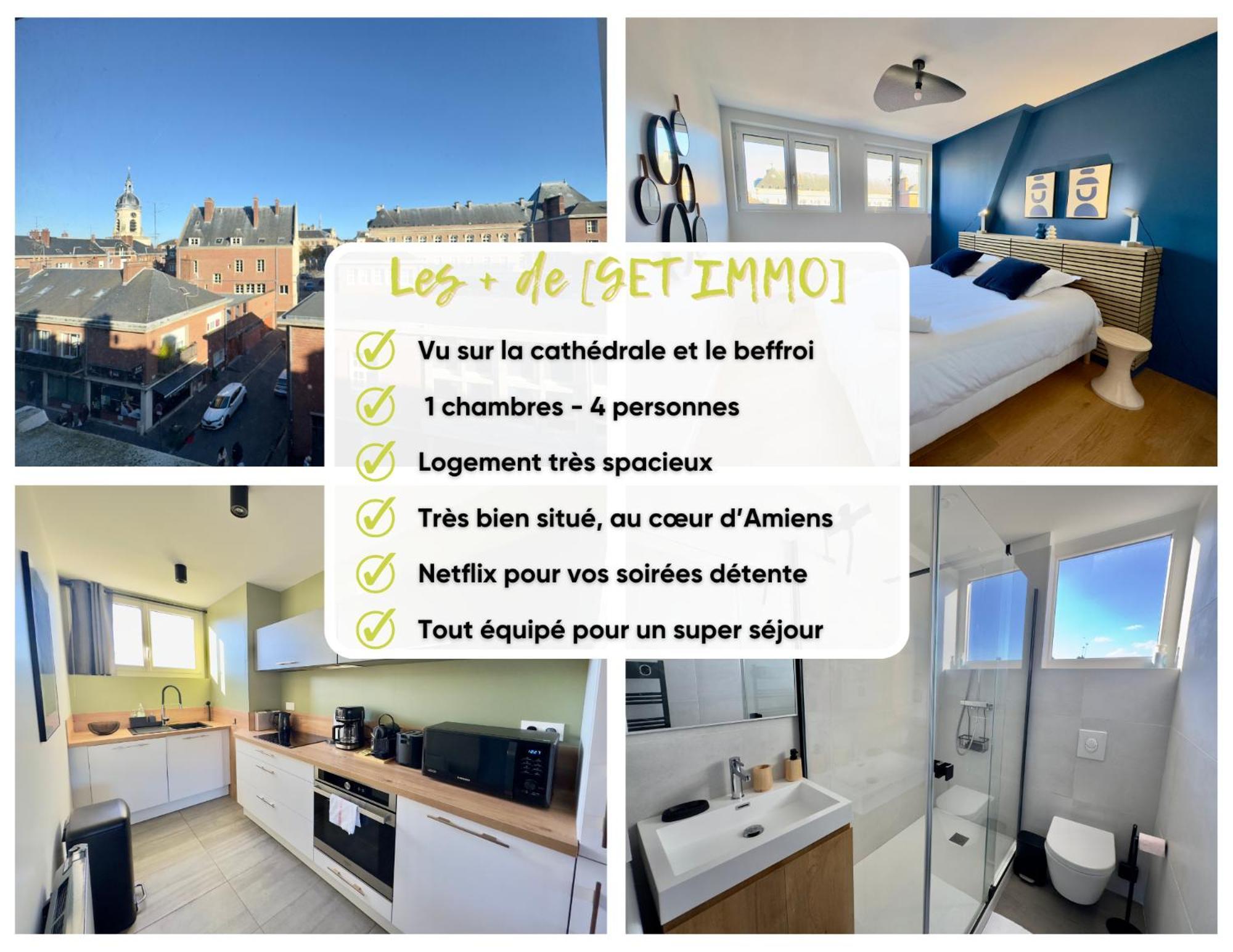 شقة Vue Cathedrale, Beffroi, Netflix En Hyper Centre أميا المظهر الخارجي الصورة